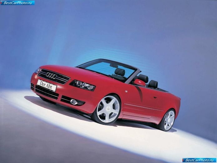 2003 ABT Audi As4 Cabriolet - фотография 1 из 8
