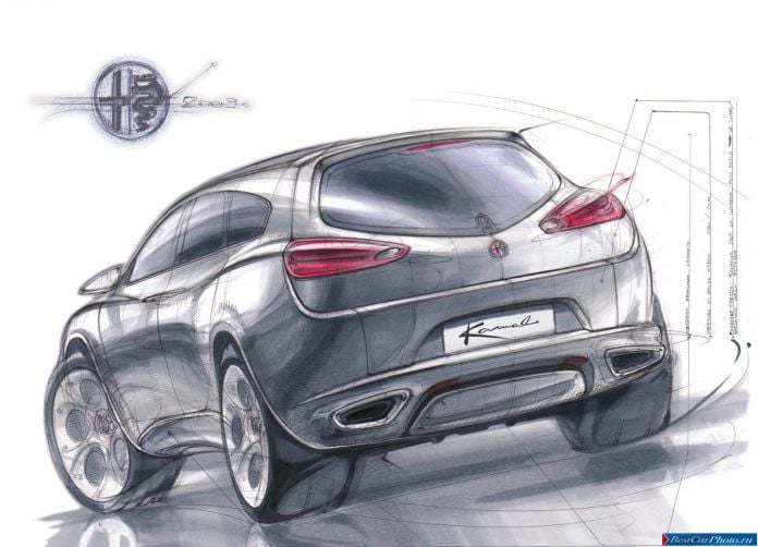 2003 Alfa Romeo Kamal Concept - фотография 8 из 21 2003 Alfa Romeo Kamal Concept - фотография 8 из 21