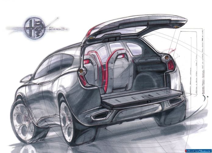 2003 Alfa Romeo Kamal Concept - фотография 10 из 21 2003 Alfa Romeo Kamal Concept - фотография 10 из 21