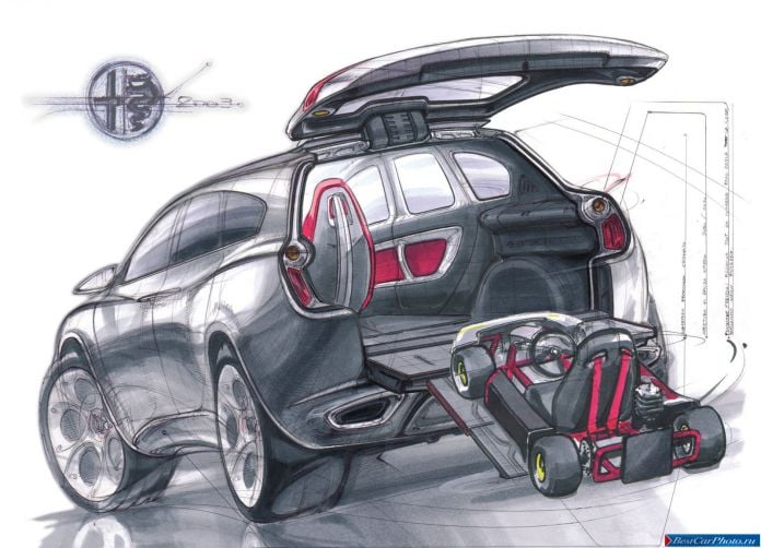 2003 Alfa Romeo Kamal Concept - фотография 11 из 21 2003 Alfa Romeo Kamal Concept - фотография 11 из 21