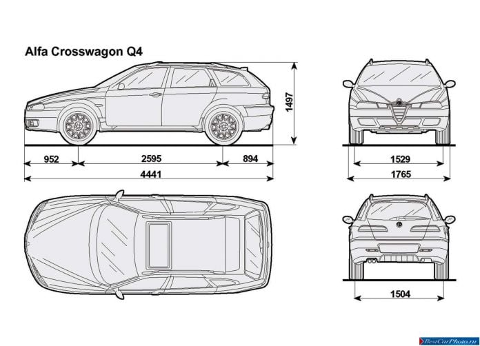 2004 Alfa Romeo 156 Crosswagon Q4 - фотография 61 из 61