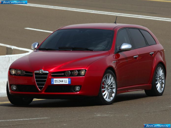 2009 Alfa Romeo 159 Sportwagon - фотография 9 из 68 2009 Alfa Romeo 159 Sportwagon - фотография 9 из 68