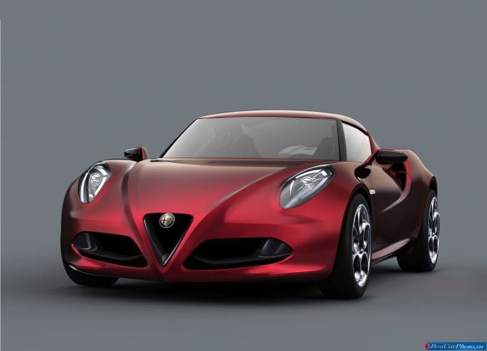 2011 Alfa Romeo 4C Concept - фотография 3 из 10