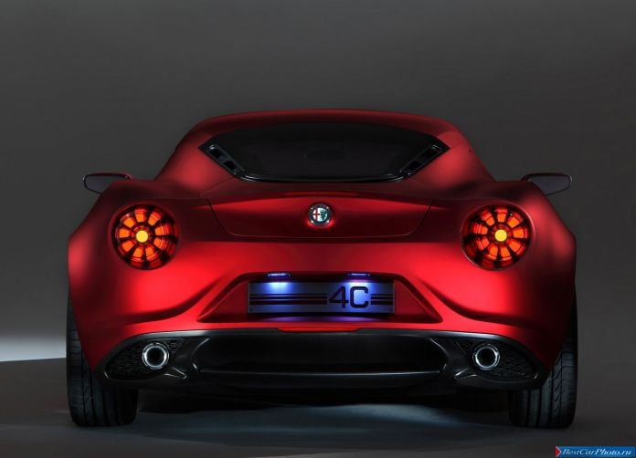 2011 Alfa Romeo 4C Concept - фотография 9 из 10