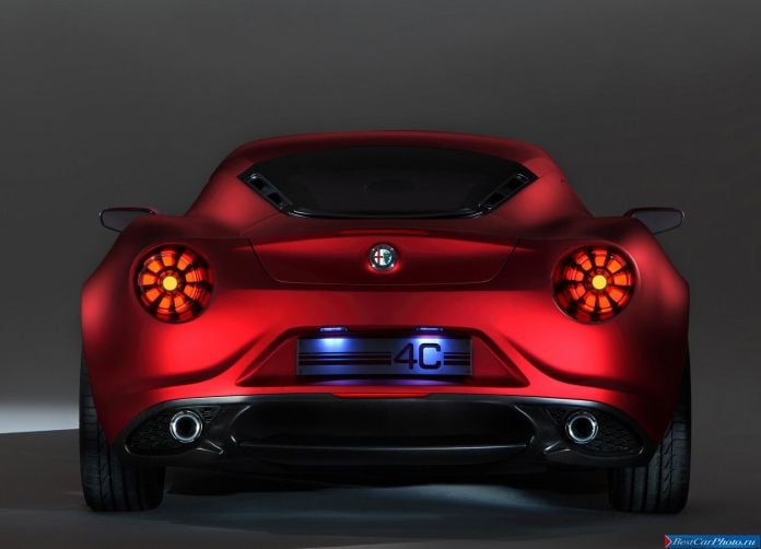 2011 Alfa Romeo 4C Concept - фотография 9 из 10 2011 Alfa Romeo 4C Concept - фотография 9 из 10