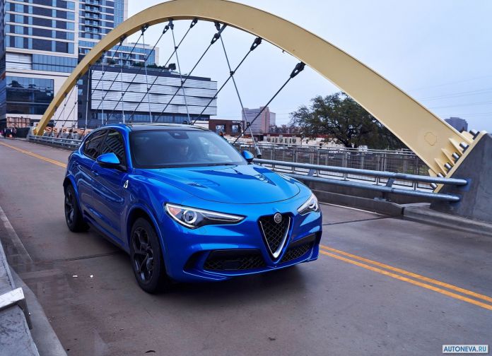 2018 Alfa Romeo Stelvio Quadrifoglio US version - фотография 11 из 223