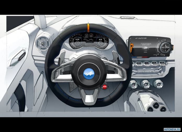 2016 Alpine Vision Concept - фотография 35 из 38