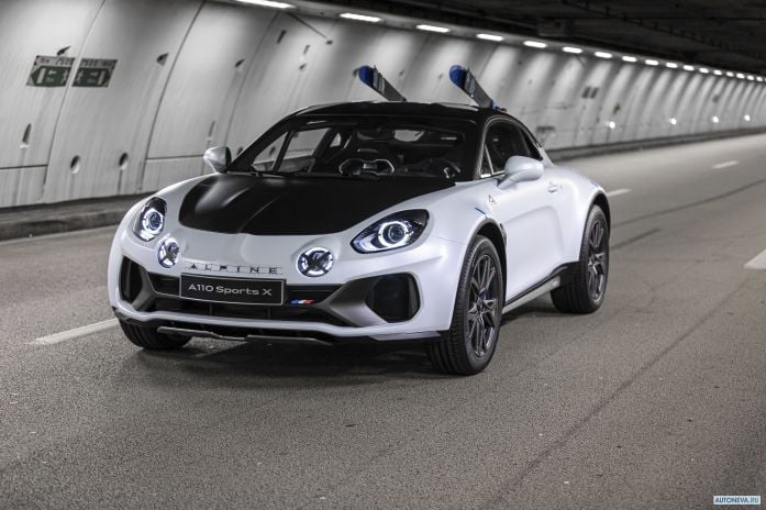 2020 Alpine A110 Sportsx Concept - фотография 1 из 9 2020 Alpine A110 Sportsx Concept - фотография 1 из 9