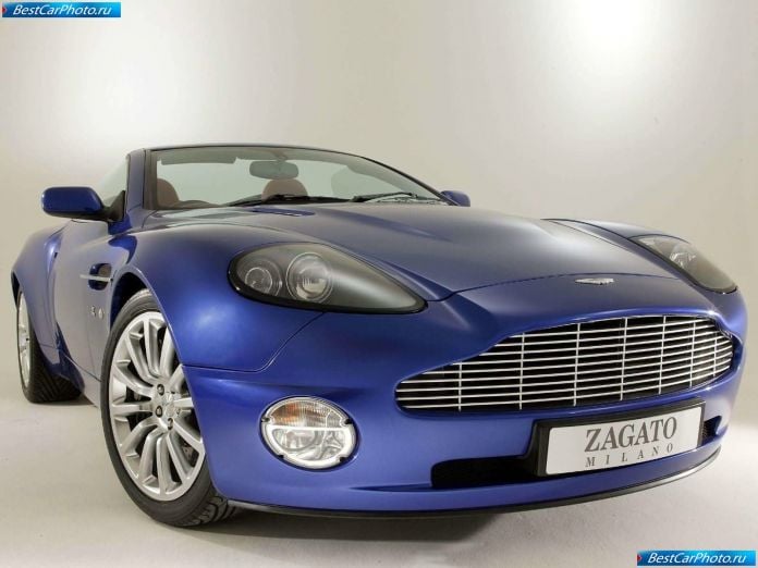 2004 Aston Martin Zagato Vanquish Roadster Concept - фотография 2 из 13