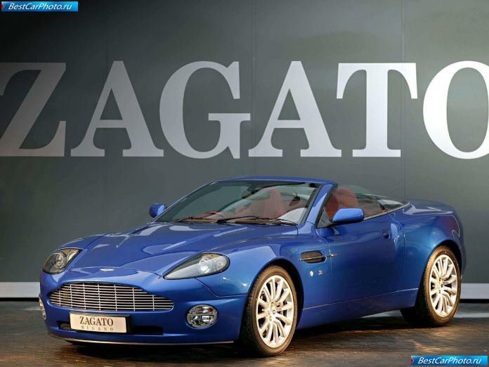 2004 Aston Martin Zagato Vanquish Roadster Concept - фотография 3 из 13