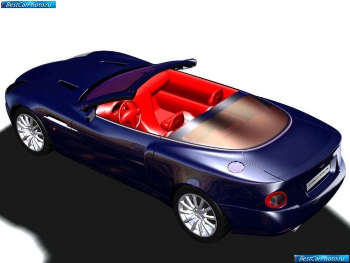 2004 Aston Martin Zagato Vanquish Roadster Concept - фотография 10 из 13