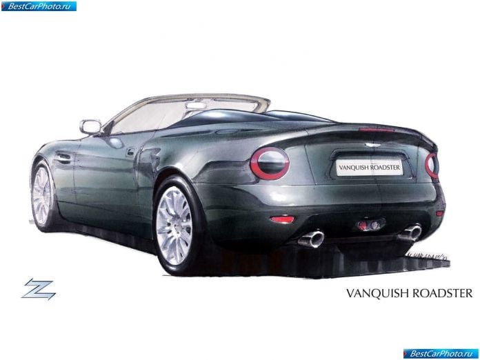 2004 Aston Martin Zagato Vanquish Roadster Concept - фотография 13 из 13