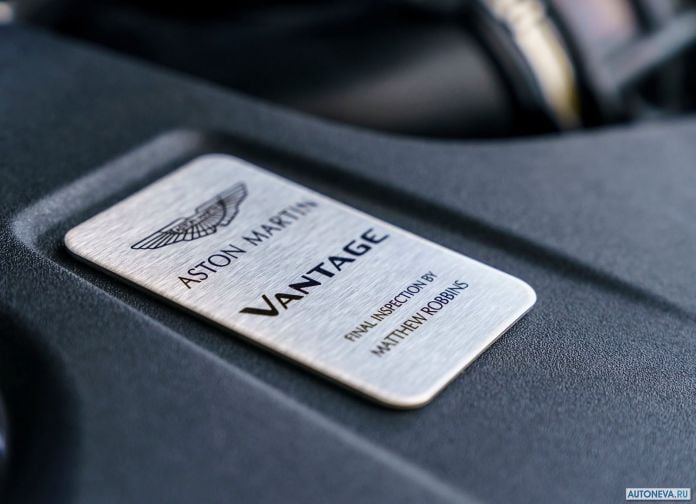 2019 Aston Martin Vantage Onyx Black - фотография 129 из 130
