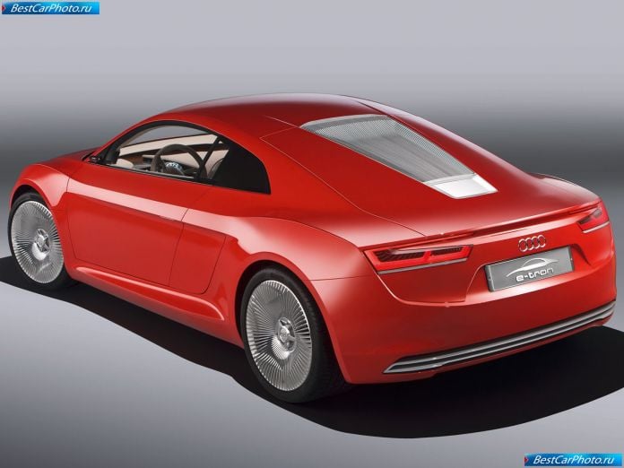 2009 Audi E-tron Concept - фотография 30 из 75
