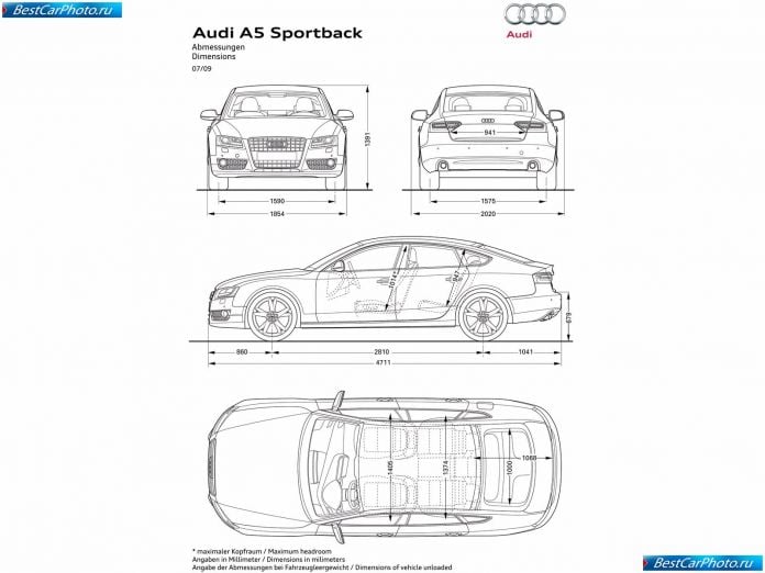 2010 Audi A5 Sportback - фотография 67 из 67