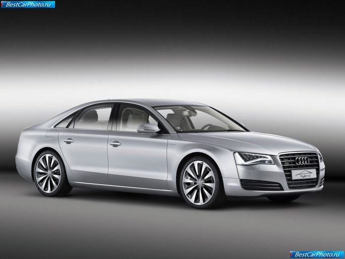 2010 Audi A8 Hybrid Concept - фотография 2 из 37