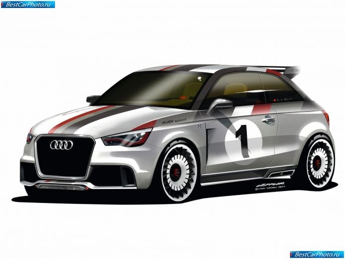2011 Audi A1 Clubsport Quattro Concept - фотография 24 из 37