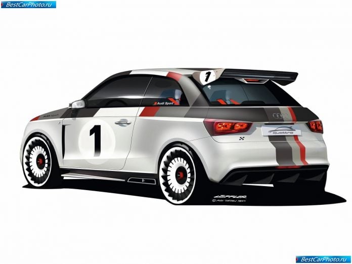 2011 Audi A1 Clubsport Quattro Concept - фотография 28 из 37