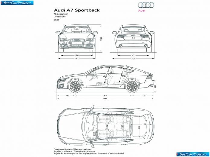2011 Audi A7 Sportback - фотография 206 из 206