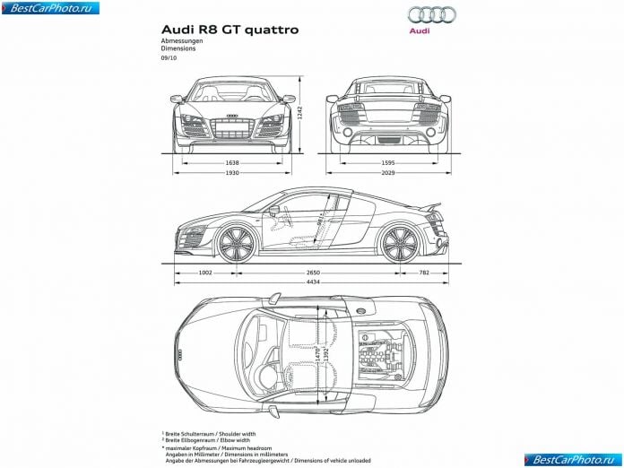 2011 Audi R8 Gt - фотография 68 из 68