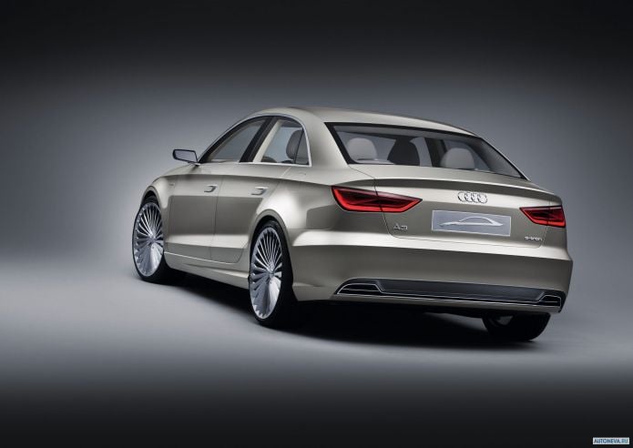 2011 Audi A3 e-Tron Sedan Concept - фотография 5 из 9 2011 Audi A3 e-Tron Sedan Concept - фотография 5 из 9