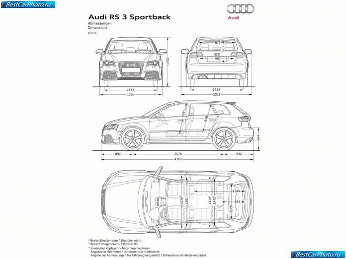 2012 Audi Rs3 Sportback - фотография 65 из 65
