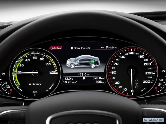 2012 Audi A6 L e-tron Concept - фотография 10 из 12