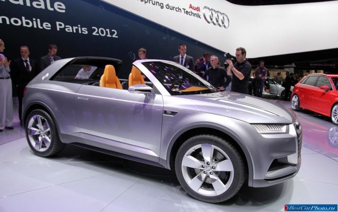 2012 Audi Crosslane Coupe Concept live in Paris - фотография 1 из 13