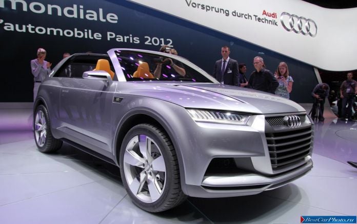 2012 Audi Crosslane Coupe Concept live in Paris - фотография 7 из 13