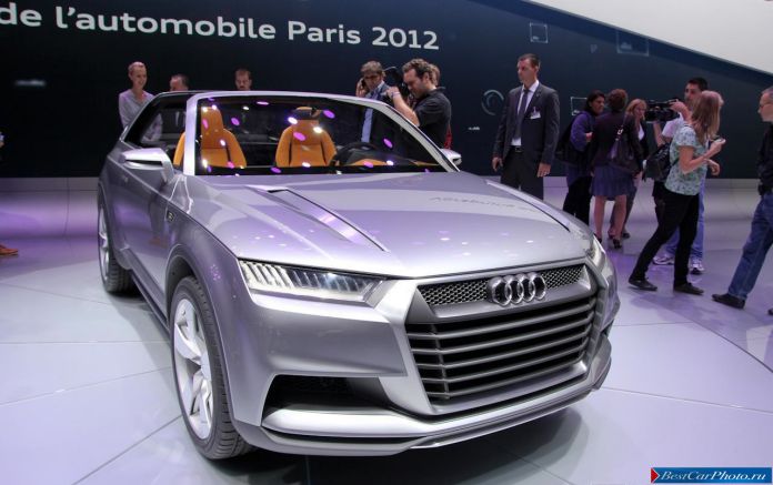 2012 Audi Crosslane Coupe Concept live in Paris - фотография 8 из 13