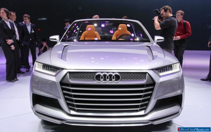 2012 Audi Crosslane Coupe Concept live in Paris - фотография 9 из 13
