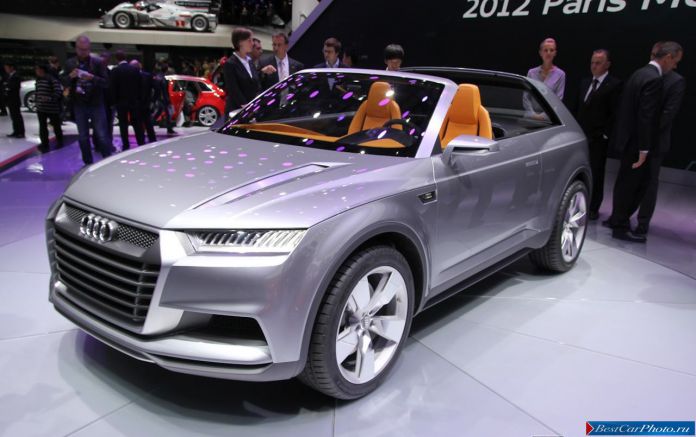 2012 Audi Crosslane Coupe Concept live in Paris - фотография 10 из 13