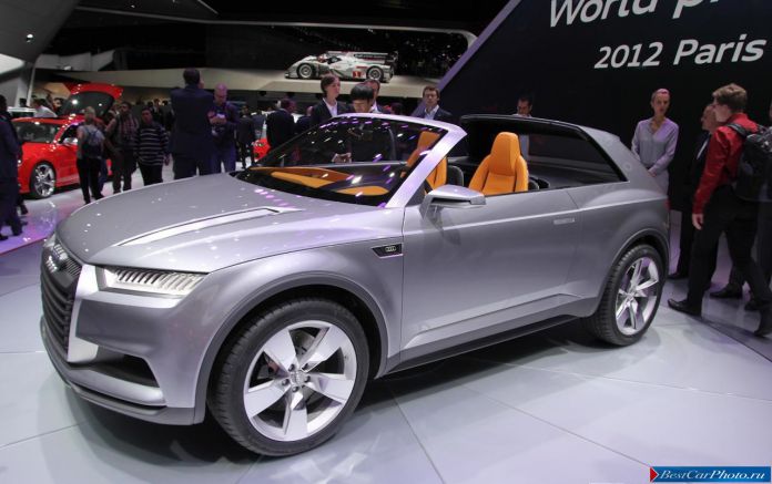 2012 Audi Crosslane Coupe Concept live in Paris - фотография 11 из 13