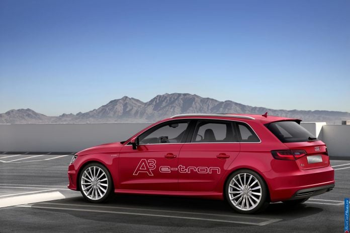 2013 Audi A3 e-tron Concept - фотография 4 из 13
