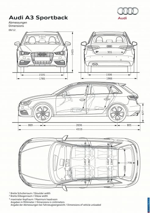 2013 Audi A3 Sportback S line - фотография 86 из 95