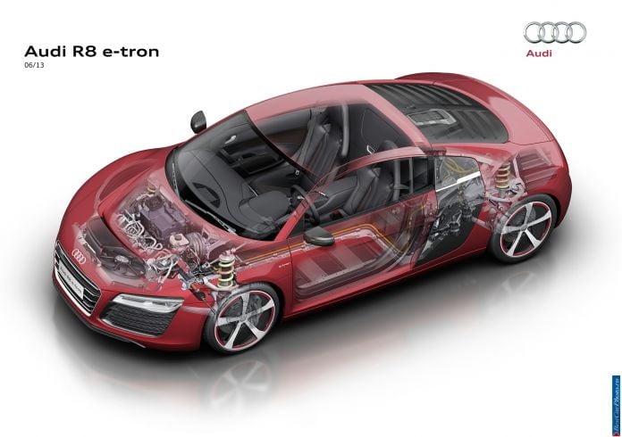 2013 Audi R8 e-tron Concept - фотография 38 из 57