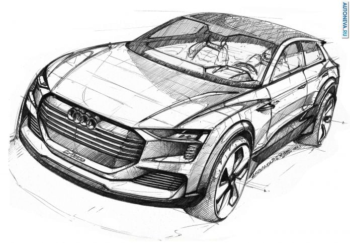 2016 Audi H-Tron Quattro Concept - фотография 17 из 25