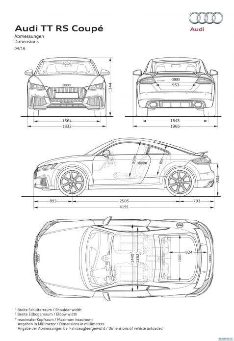 2016 Audi TT RS Coupe - фотография 44 из 45