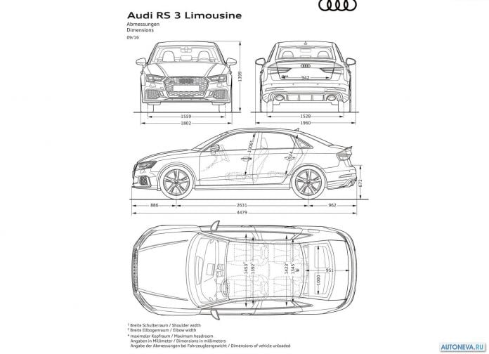 2017 Audi RS3 Sedan - фотография 26 из 26