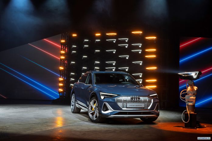 2021 Audi e-tron Sportback 55 quattro S-line - фотография 1 из 31