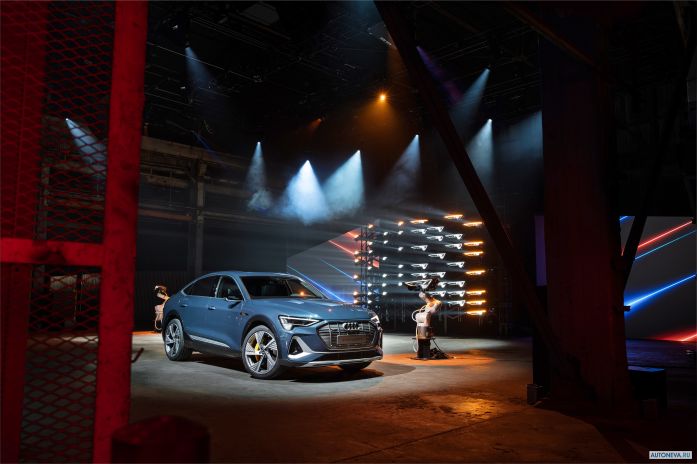 2021 Audi e-tron Sportback 55 quattro S-line - фотография 10 из 31