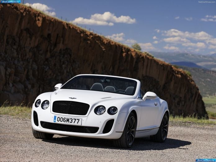 2011 Bentley Continental Supersports Convertible - фотография 1 из 60
