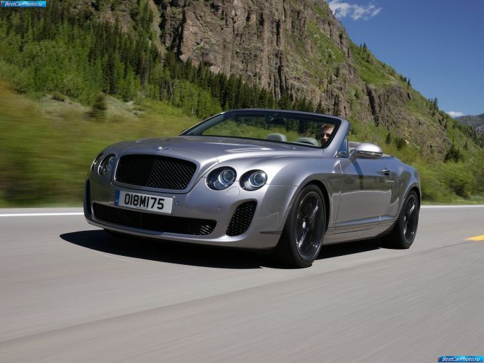 2011 Bentley Continental Supersports Convertible - фотография 3 из 60