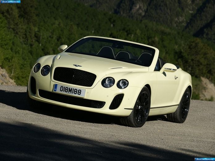 2011 Bentley Continental Supersports Convertible - фотография 4 из 60