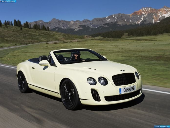 2011 Bentley Continental Supersports Convertible - фотография 5 из 60 2011 Bentley Continental Supersports Convertible - фотография 5 из 60