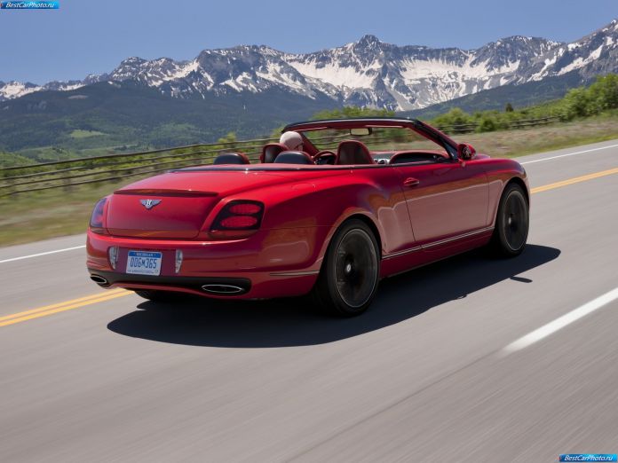2011 Bentley Continental Supersports Convertible - фотография 27 из 60