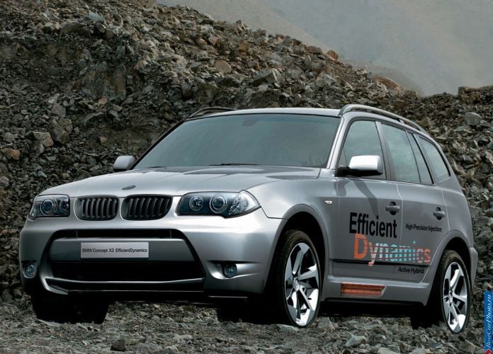 2006 BMW X3 EfficientDynamics Concept - фотография 1 из 16 2006 BMW X3 EfficientDynamics Concept - фотография 1 из 16