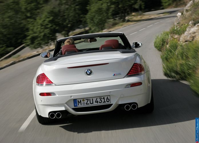 2007 BMW 6-series M Convertible - фотография 54 из 86