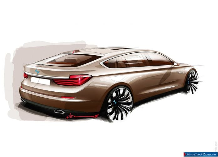 2009 BMW 5-series Gran Turismo Concept - фотография 31 из 36