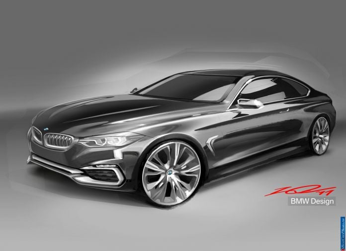 2012 BMW 4-series Coupe Concept - фотография 45 из 50